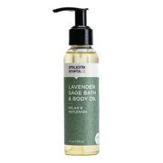 Lavender sage bath & body oil - 4 fl oz