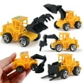 thumbnail image 6 of MMolecule Children's Toys Vehicle Sliding Inertias Excavator Mini Engineering Education, 6 of 6