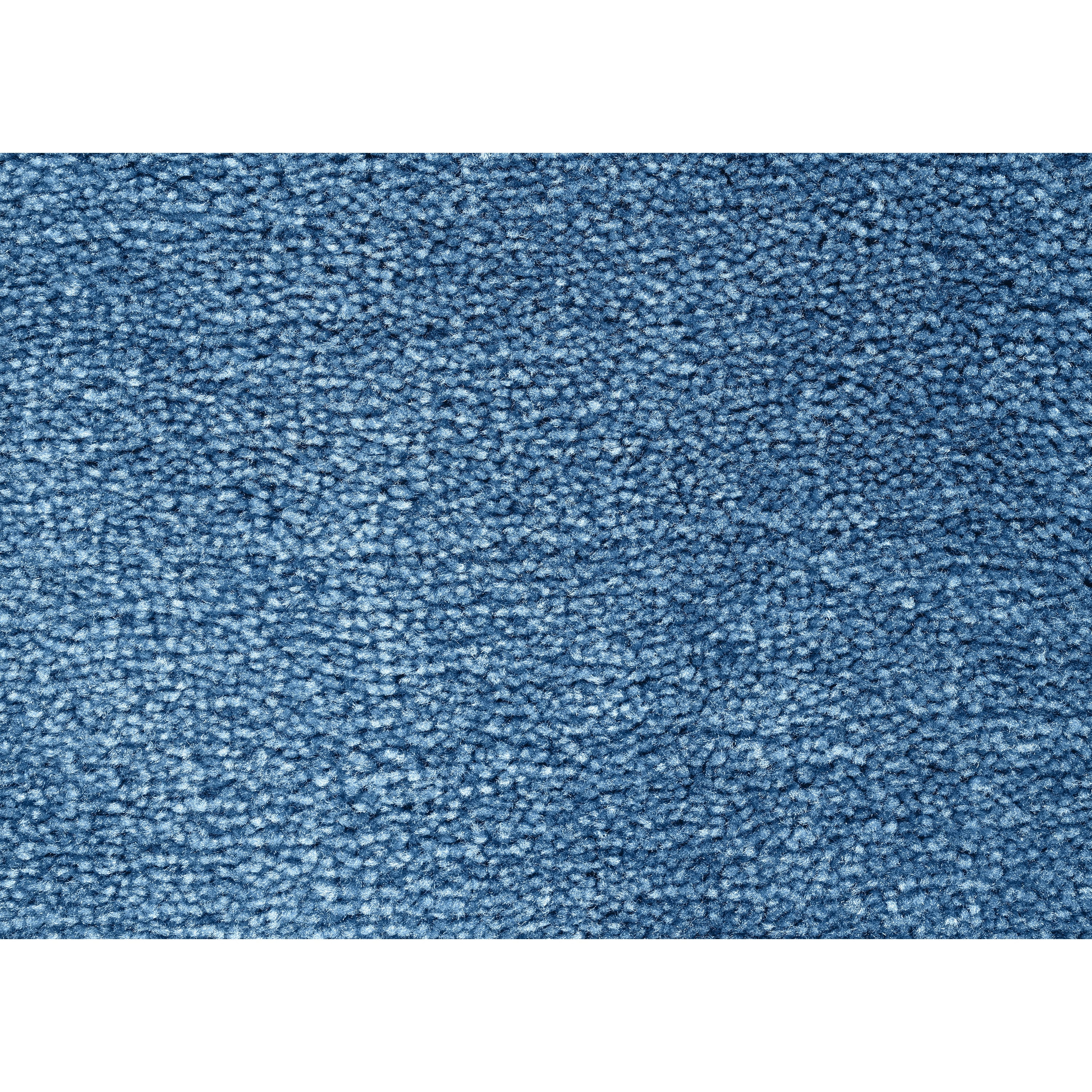 Garland Rug Traditional Washable Bath Rug Set, 4 Piece Set (2 Bath Rugs, Contour, & Lid) Basin Blue