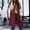Wine, variant on Aboser Womens Mid Length Down Vest Lightweight Sleeveless Puffer Jacket Plus Size Winter Vests Warm Stand Collar Coat Solid Color Quilted Jackets with Pockets