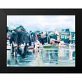 thumbnail image 2 of Scarvey, Emma 24x19 Black Modern Framed Museum Art Print Titled - Watercolor Bay II, 2 of 5