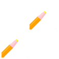 thumbnail image 2 of Moyic Tailor Chalk Dressmaking Clothes Making Sewing Pen Accessories Crafting DIY Random Pencil Handmade Marker Scribing Color amarillo 2piezas, 2 of 6
