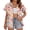Orange Yellow Floral, variant on Hawaiian Button Down Shirts for Women Casual Short Sleeve Floral Print Blouses Summer Tops