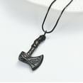 thumbnail image 4 of Thor Axe Urn Necklace for Ashes for Women Men Viking Axe Memorial Pendant Urn Necklace for Loved One Ashes Holder, 4 of 6