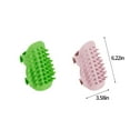 thumbnail image 3 of Ashosteey Pet Tickling Artifact,Cat Rubbing Corner Comb, Silicone Tickling Comb Brush,Adjustable Silicone Cat Scratching Pad Back Scratcher Corner Brush Itch Rub Tool for Dogs Cats, 3 of 8