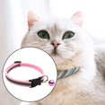 thumbnail image 4 of Nuevo 1 Uds.Collar luminoso para , collar de reflectante ajustable, resplandor de seguridad luminoso intermitente - Rosado Sunnimix Collar luminoso, 4 of 8