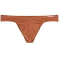 thumbnail image 2 of TANBOM Men's Nylon Sexy G-String Thong Underwear Bulge Pouch Comfortable Breathable Tagless Latte M, 2 of 6