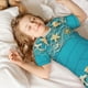 thumbnail image 5 of Balery Seashells And Fishing Net On Blue Wooden Table Conjunto de Pijama Infantil de Manga Corta con Estampado – Ropa de Dormir de Algodón Suave-3X-Large, 5 of 6