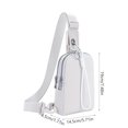 thumbnail image 3 of Fiudx Bolso Bandolera para Exteriores, Poliéster Impermeable, Correa de Hombro Ajustable, Tamaño Mini con Capacidad Adecuada, Versátil para Deportes y Uso Casual, Diseño Unisex, 19 X 14,5 X 4,5 Cm, 3 of 6