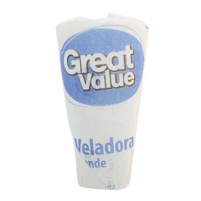 Veladora Great Value grande 1 pza