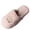 Pink, variant on Wensltd Women Slippers Closed Toe Slippers Decor Warm Casual Indoor White