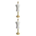 thumbnail image 3 of Ruiboury 1/2/3/5 Cat Dog Clothes Mannequin Doll Dress Form Display Rack Convenient and White S 2PCS, 3 of 6