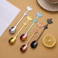 thumbnail image 2 of Cucharas de acero inoxidable de doble corona para postre, cuchara de café, de lujo, ligera, estilo Palacio, para sopa y leche, 2 piezas Fivean unisex, 2 of 2