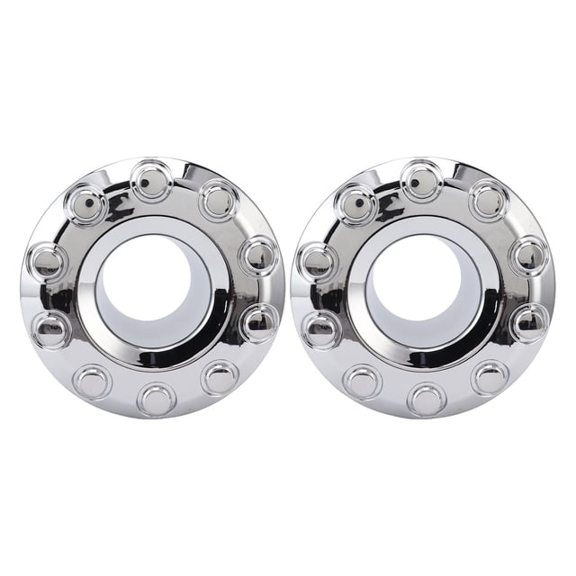Capa Central del Cubo de Las Ruedas de 19.5 Pulgadas, Hubcap de Rueda Delantera Match 5C3Z1130na 10 Lug Sporty 2pcs para F-450 F-550 Super Duty