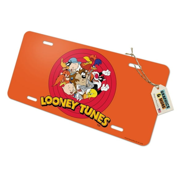 Looney Tunes Group Novelty Metal Vanity Tag License Plate