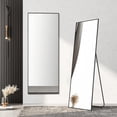 thumbnail image 5 of 59"x16" Standing Mirror Full Body Mirrors Full Length for Home Wall Decor Black, 5 of 7
