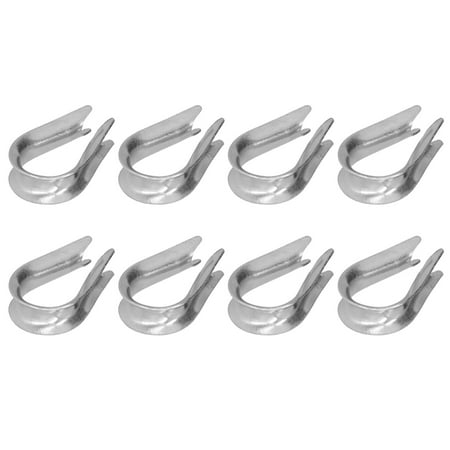 

Wire Rope Thimble Timbles Rigging Wear Resistant For Industry For Shipbuilding M2（2mm） M3（3mm） M4（4mm） M5（5mm） M6（6mm） M8（8mm） M10（10mm）