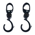 thumbnail image 1 of Ganchos antideslizantes para cochecito de bebé organizador de bolsa con Clip Ehuebsd giratorio de 360 grados accesorios para cochecito 2 piezas, 1 of 8