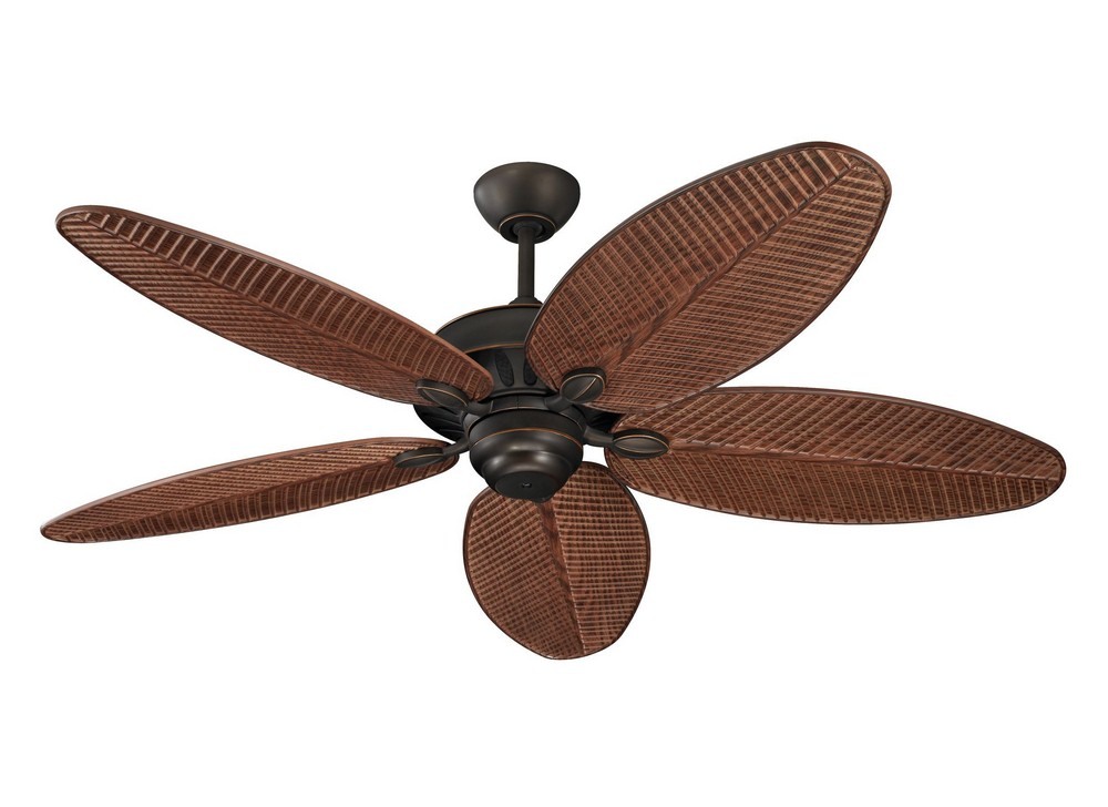 52inch Outdoor 5 Blade Ceiling Fan in Roman Bronze with American