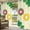 Cream, variant on Summer Swimming Rings Outdoor Curtains for Patio Waterproof, Grommet Outdoor Privacy Panels, Floral Plumeria Yellow Wooden Weatherproof Outside Curtains for Porch/Cabana 54"Wx84"L, 1 Panel