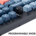 thumbnail image 5 of Keychron V6 Max Wireless Custom Mechanical Keyboard, 2.4 GHz Bluetooth QMK Full Size RGB with Hot-Swappable Gateron Banana Switch for Mac Windows Linux, 5 of 9