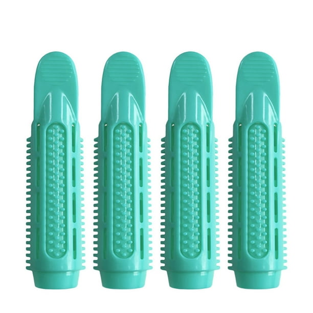 Xihbxyly Pinzas para El Cabello, Herramienta Versátil para Rizar y Peinar, Rodillo Fácil de Usar, Accesorio Que No Daña El Cabello, Uso En Salones de Belleza, Todo Tipo de Cabello, Juego de 4 Piezas