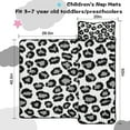 thumbnail image 5 of White and Gray Of Leopard Print Toddler Nap Mats for Kids Preschool,Sleeping Mat Bag or Kids,Toddler Sleeping Bag,Toddler Nap Mat or Daycare, 5 of 6