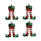 thumbnail image 2 of 4 piezas de patas de elfo navideño, decoración para el hogar, adorable decoración colgante, bota de elfo Estilo A, 2 of 9