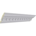 thumbnail image 4 of 3 1/2"H x 3 7/8"P x 5 1/8"F x 94 1/2"L, (1 3/8" Repeat), Bulwark Dentil and Rope Crown Moulding, 4 of 14