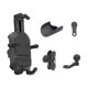 thumbnail image 1 of Scienceny Soporte de teléfono para motocicleta, soporte impermeable a prueba de golpes de liberación rápida, accesorios de abrazadera para equipo de Accesorios para motos Tipo de espejo retrovisor Scienceny VI021473-01B, 1 of 6