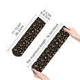 thumbnail image 4 of Fuzoiu Christmas Cookie Reindeer Print Adult Socks, Crew Moisture-wicking Socks, Unisex Cushion Crew Socks,Casual Sports Ankle Socks, 4 of 7