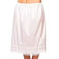 thumbnail image 1 of Jupon Demi-Long Taille pour Femmes sous Robe Jupe Longue en Dentelle Noire et Blanche, 1 of 2