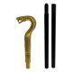 thumbnail image 4 of Accesorio de fiesta de Halloween con forma de serpiente, bastón antiguo para espectáculos en el escenario Estilo B, 4 of 9