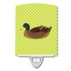 thumbnail image 1 of "Treasures Khaki Campbell Duck Green Ceramic Night Light, 6x4, Multicolor" Caroline's Treasures BB7692CNL, 1 of 1