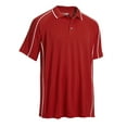 thumbnail image 6 of Expert Brand Men's Oxymesh™ Dry Fit Athletic Malibu Polo Shirt, Red, 3XL, 6 of 7