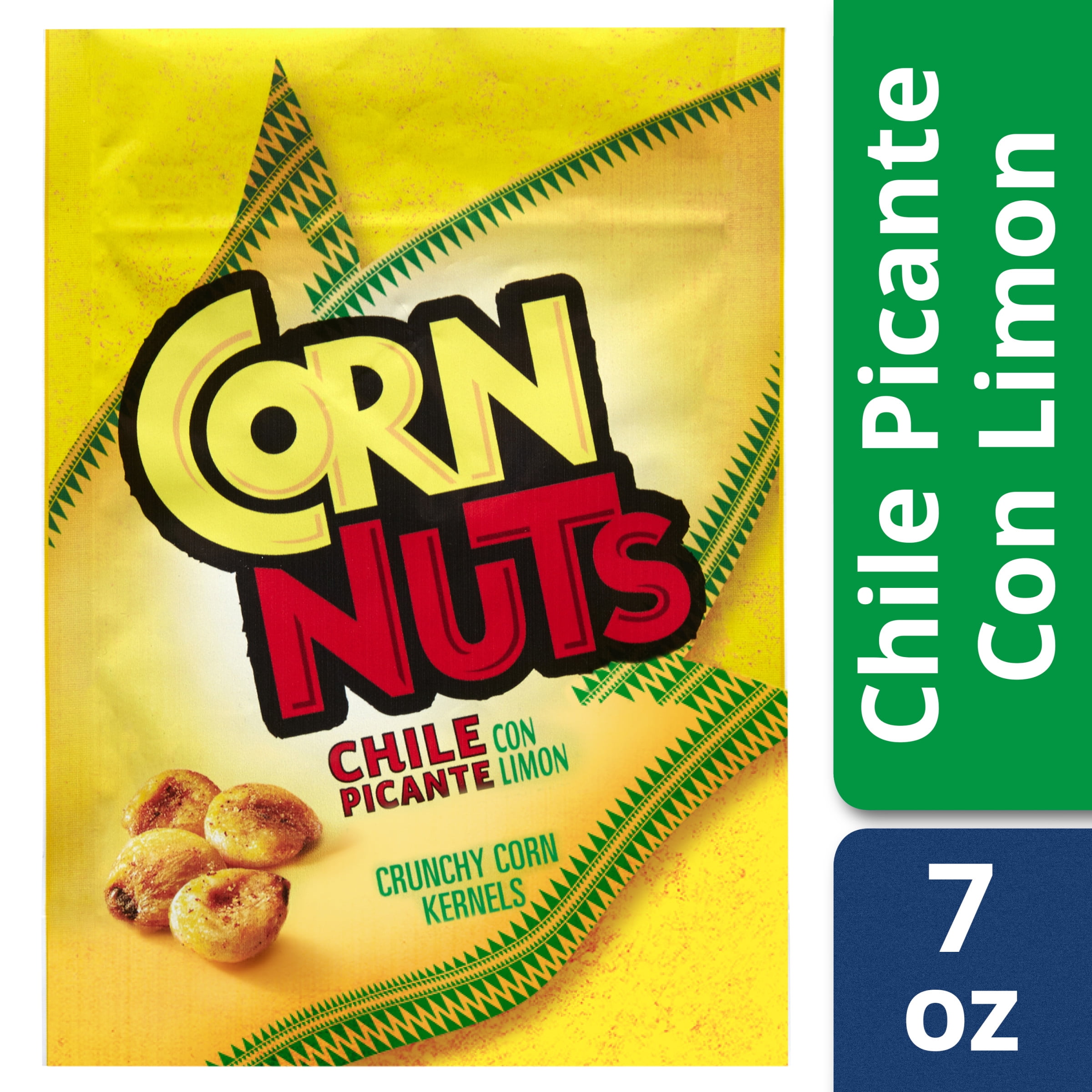 Corn Nuts Chile Picante Con Limon Crunchy Corn Kernels, 7 oz Bag