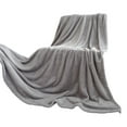 thumbnail image 2 of QAZbgdl Super Soft Warm Fleece Blanket Throw | 150 x 200cm | Thick Solid Color Blanket for Sofa, Bed & Office | 1-Piece Cozy Bedding & Home Decor, 2 of 6