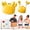 Yellow, variant on Crab Multifunctional Bottle Opener, 4 in 1 Magnetic Crab Refrigerator Magnet with Scissors, Retractable Box Cutter & Bottle Opener, Cute Kitchen Gadget Space-Saving Household Multi Tool