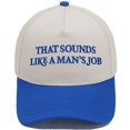 thumbnail image 3 of Breezora Embroidered Funny Saying Trucker Hat for Women Adjustable Mesh Back Baseball Cap Lightweight Breathable Casual Outdoor Fashion Hat, 3 of 3