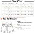 thumbnail image 3 of ZQUUVOU Women's Casual Outdoor Button Wide Leg Shorts Solid High Waist Versatile Loose With Pocket Quarter Shorts Light Blue, 3 of 6