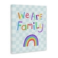 thumbnail image 3 of Stupell Industries Geometric We Are Family Canvas Wall Art design by Carla Daly, 48 x 36, 3 of 7