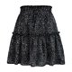 thumbnail image 5 of Gibobby Falda de tul Minifalda de verano con volantes y cintura alta para mujer(Negro， M), 5 of 5