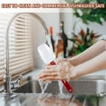 thumbnail image 6 of Set of 3 High Temp Silicone Spatulas Heat Resistant Rubber Heavy Duty Silicone Scraper Spatula with Handle, 6 of 7