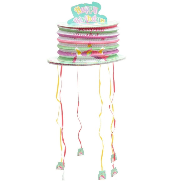 Piñata à Corde Jouet Piñata Lanterne Décoratif Enfants Fête d'Anniversaire Fête Festive Jeu Accessoire