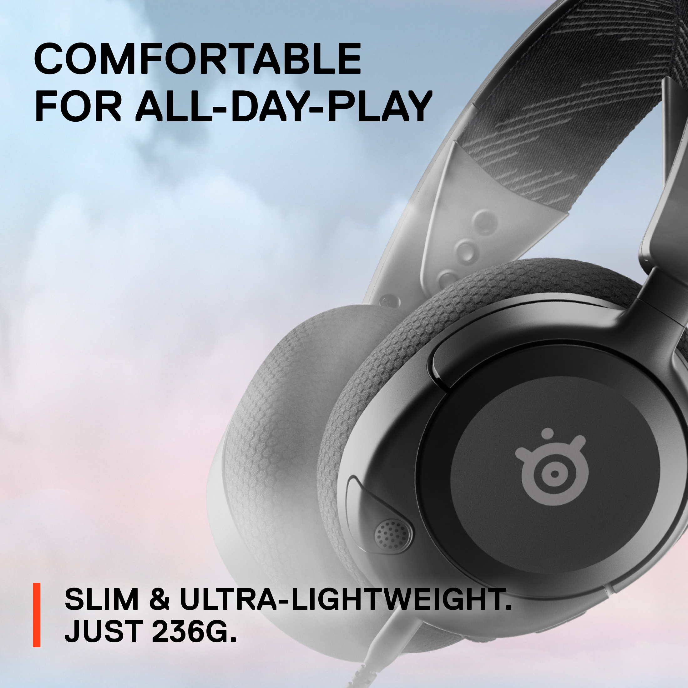 SteelSeries Arctis Nova 1 Multi-System Gaming Headset, Black photo 4