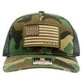 thumbnail image 3 of Ariat A3000158222 Camo Snap Back Embroidered USA Flag Cap for Mens, 3 of 4