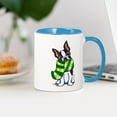 thumbnail image 3 of CafePress - Boston Plaid Scarf Mug - 11 oz Ceramic Mug - Novelty Coffee Tea Cup, 3 of 4