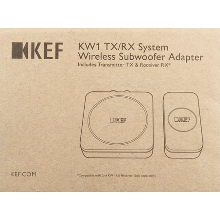 KEF - Wireless Subwoofer Adapter Kit - Black