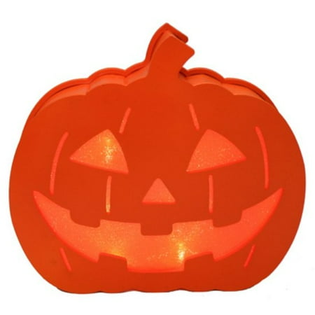 - Nature's Mark GM-HZ05/07 Halloween LED Plastic Pumpkin Lantern, 9