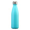 thumbnail image 2 of Tignapoo 500ML Stainless Steel Insulated Water Bottle - Creative Cola-Shaped Flask for 12-Hour Temperature Retention, Leak-Proof and Reusable Sports Hydration, Matte Teal Finish, 2 of 6